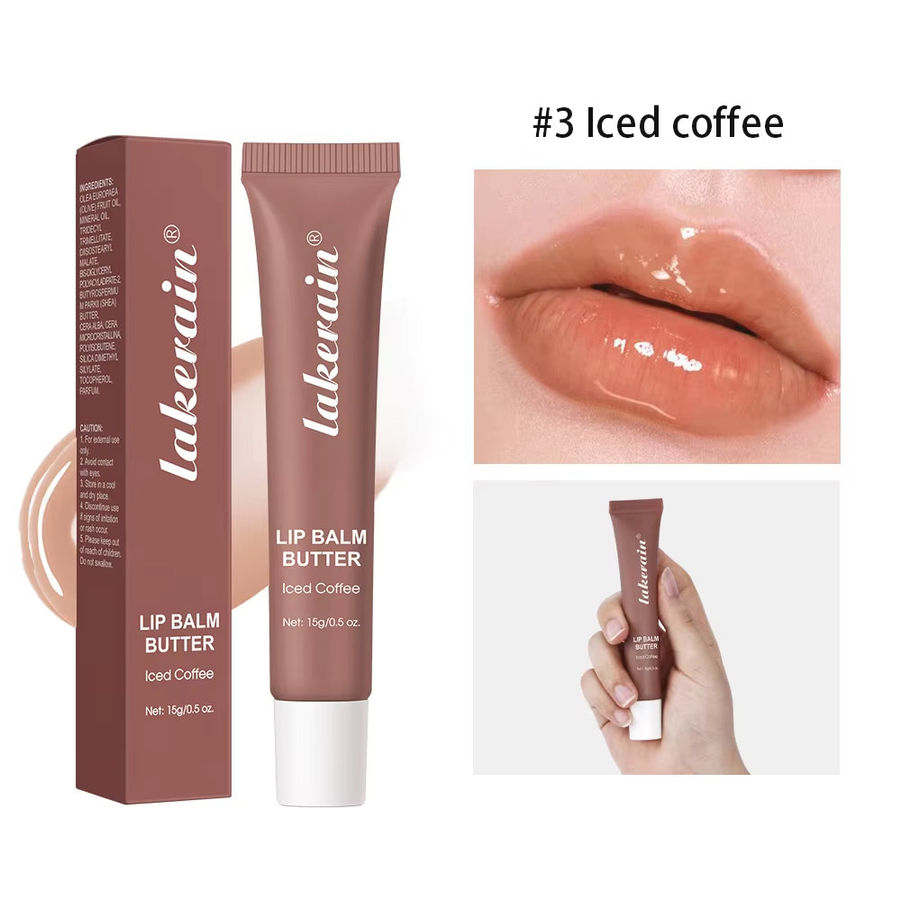 HydraGlow™ Mirror Lip Gloss – Ultra Moisturizing Lip Balm Oil for Soft, Plump & Shiny Lips | Vanilla • Mint • Iced Coffee