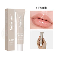 HydraGlow™ Mirror Lip Gloss – Ultra Moisturizing Lip Balm Oil for Soft, Plump & Shiny Lips | Vanilla • Mint • Iced Coffee