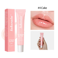HydraGlow™ Mirror Lip Gloss – Ultra Moisturizing Lip Balm Oil for Soft, Plump & Shiny Lips | Vanilla • Mint • Iced Coffee