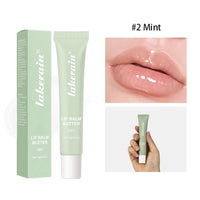 HydraGlow™ Mirror Lip Gloss – Ultra Moisturizing Lip Balm Oil for Soft, Plump & Shiny Lips | Vanilla • Mint • Iced Coffee