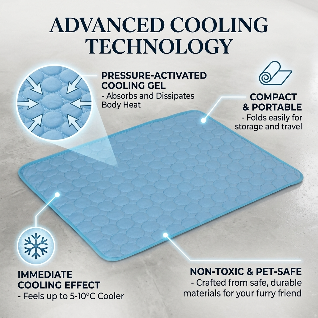 Cooling Dog Bed Mat
