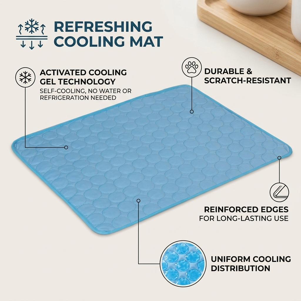 Cooling Dog Bed Mat