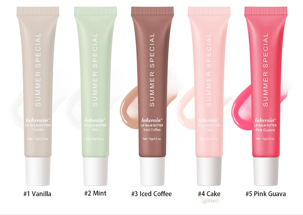 HydraGlow™ Mirror Lip Gloss – Ultra Moisturizing Lip Balm Oil for Soft, Plump & Shiny Lips | Vanilla • Mint • Iced Coffee
