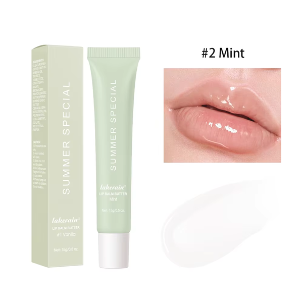 HydraGlow™ Mirror Lip Gloss – Ultra Moisturizing Lip Balm Oil for Soft, Plump & Shiny Lips | Vanilla • Mint • Iced Coffee